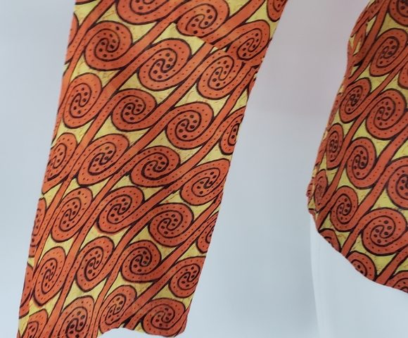 ROBERTA FREYMANN Bohemian LowCut Blouse Size Small - Picture 8 of 8